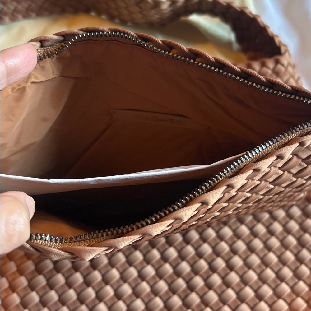 NWT Naghedi Medium Nomad Hobo - Cocoa - Picture 6 of 12